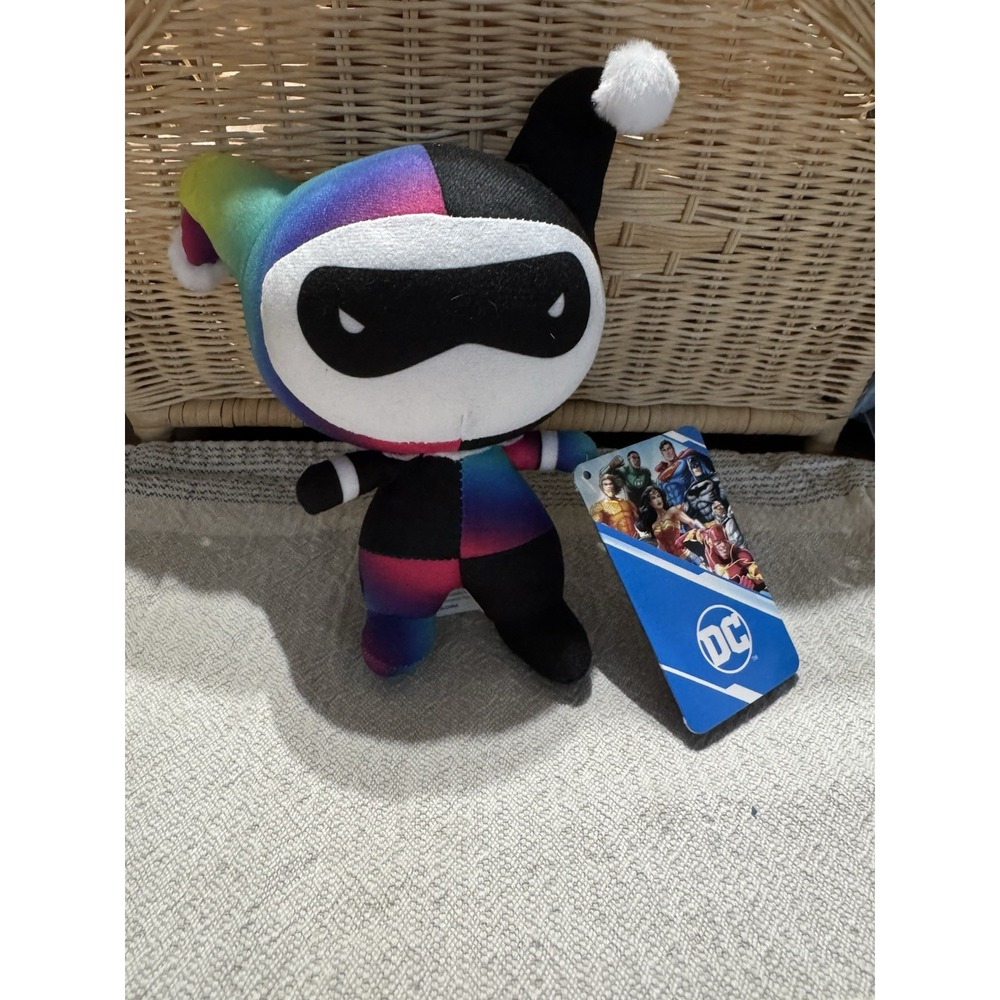 Harley Quinn 7-8" Gradient Plush Toy Suicide Squad Joker DC Comics NWT